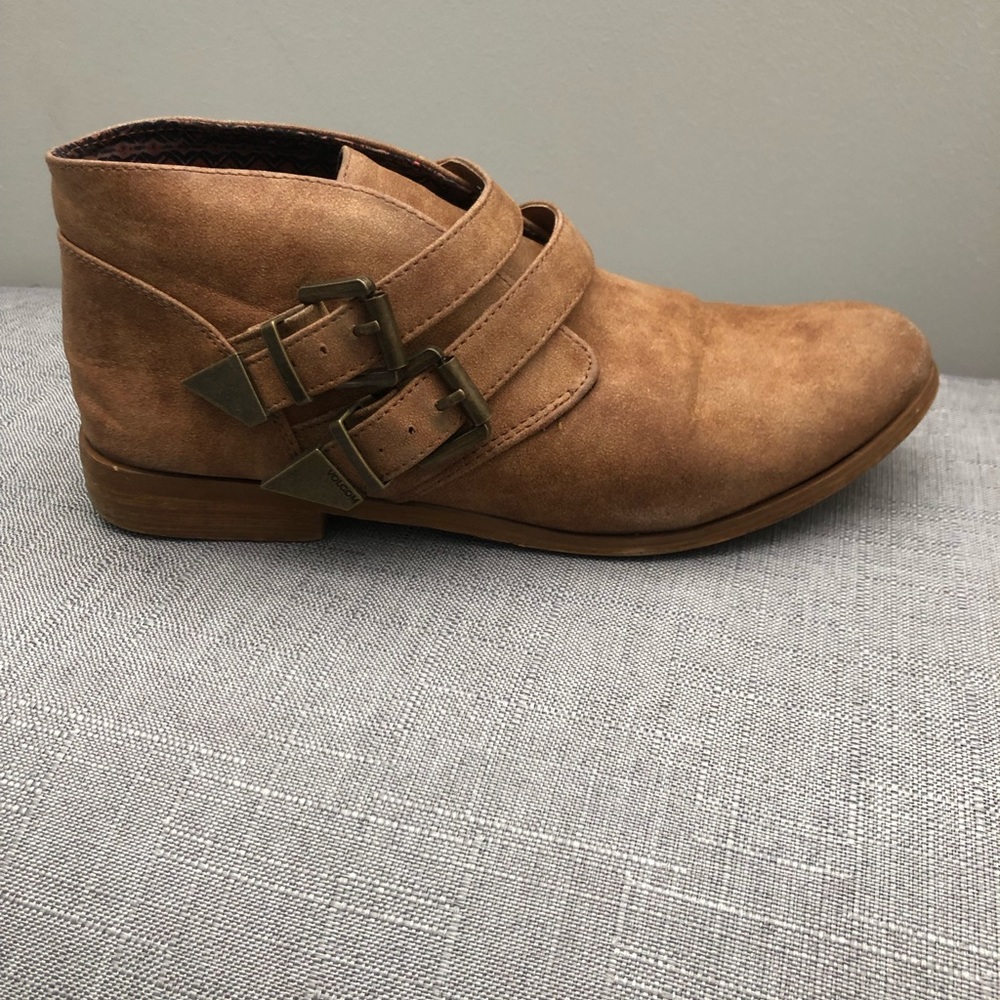 Volcom Tan Booties - image 3